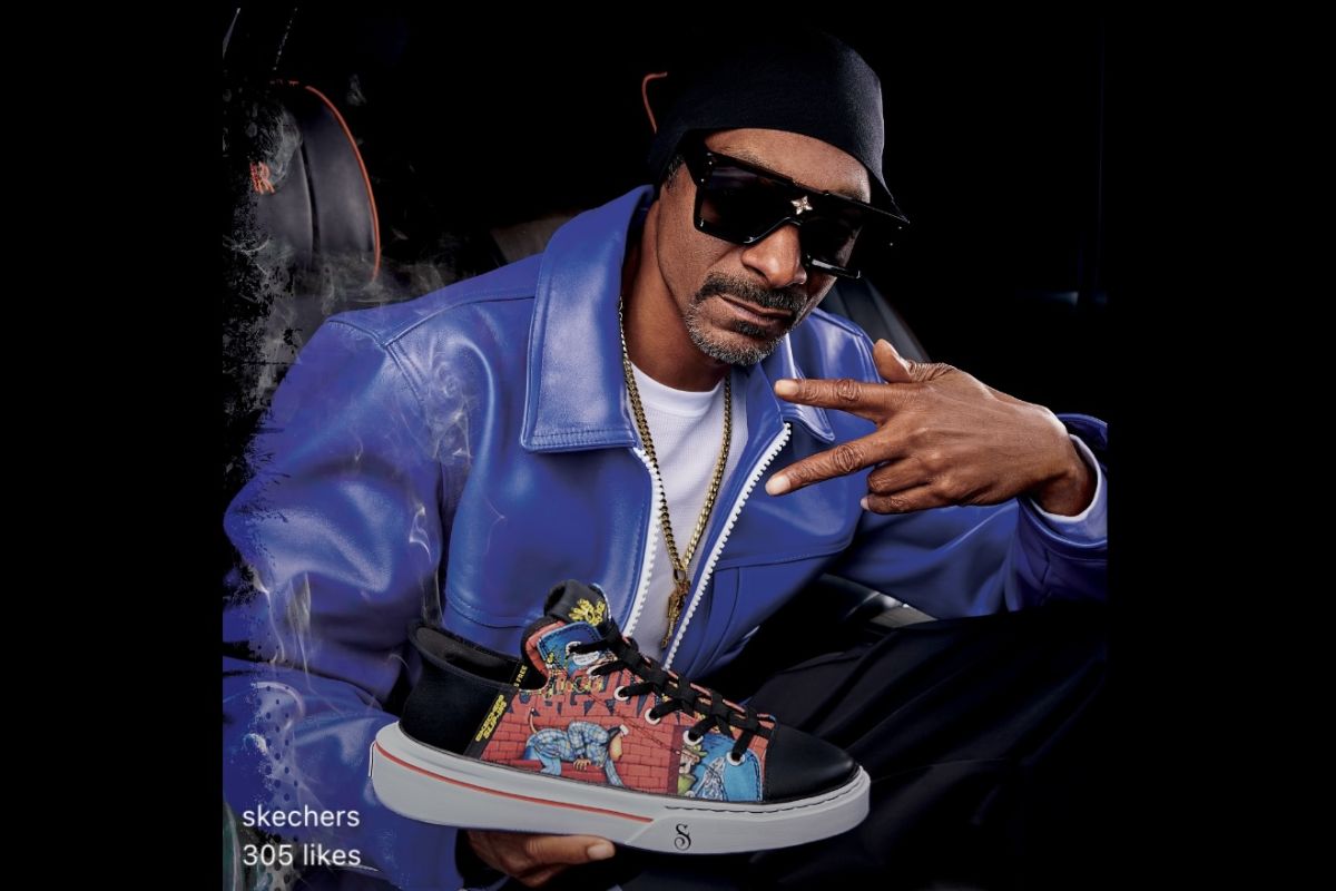 Snoop Dogg kemudian Skechers rilis sepatu edisi terbatas ‘Doggystyle’