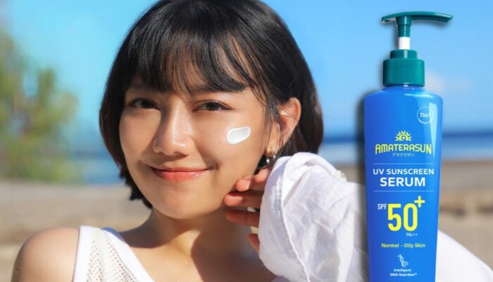 Amaterasun hadirkan UV Sunscreen Serum SPF 50+PA++ di kemasan baru