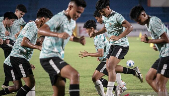 Timnas U-16 progresif ke semifinal pasca pesta gol 6-1 ketika lawan Laos