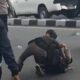 Polisi Dibanting Pendemo ketika Demo Ricuh ke Makassar, Pelaku Ditangkap