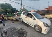 Hendak Dibawa ke RSJ, ODGJ Rebut Mobil serta Tabrak Mobil Lain pada Pekanbaru